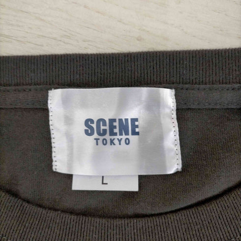 SCENE TOKYO 両面プリントロングスリーブTシャツ レディース JPN:L