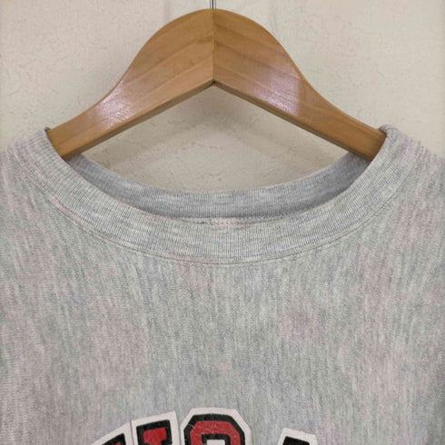 チャンピオン Champion 90s REVERSE WEAVE USA製 刺繍タグ チームロゴ ラバー二段 スウェット メンズ import:M