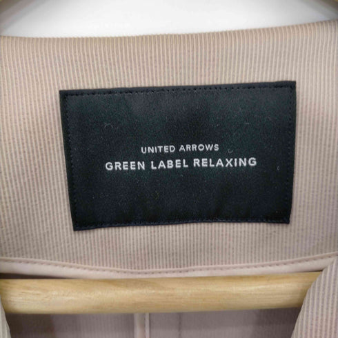 グリーンレーベルリラクシング GREEN LABEL RELAXING ラウンドVネック ジャケット レディース 36
