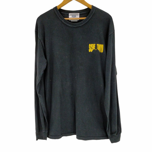 SCENE TOKYO 両面プリントロングスリーブTシャツ レディース JPN:L