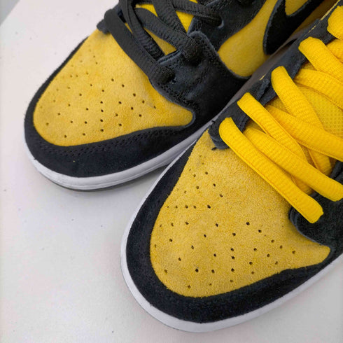 ナイキスケートボーディング NIKE SB DUNK HIGH MAIZE AND BLACK メンズ JPN:27