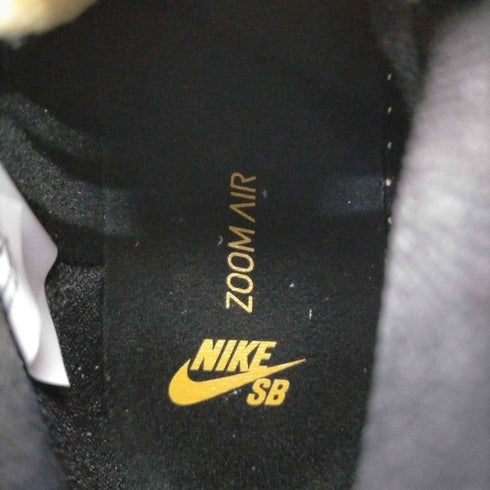 ナイキスケートボーディング NIKE SB DUNK HIGH MAIZE AND BLACK メンズ JPN:27
