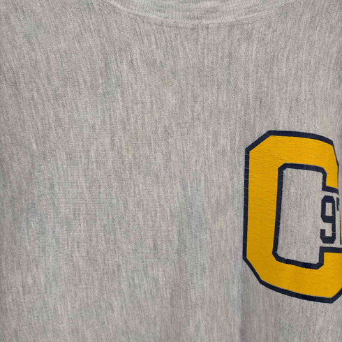 チャンピオン Champion 90S REVERSE WEAVE 刺繍タグ後期 メキシコ製 両面 カレッジプリント スウェット メンズ import:M