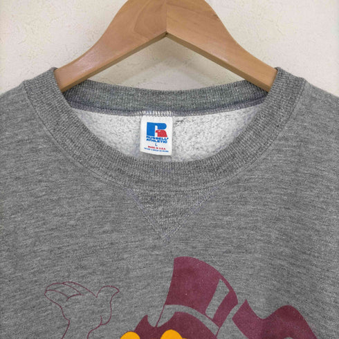 ラッセルアスレチック RUSSELL ATHLETIC 90S USA製 企業プリント スウェット メンズ import:L