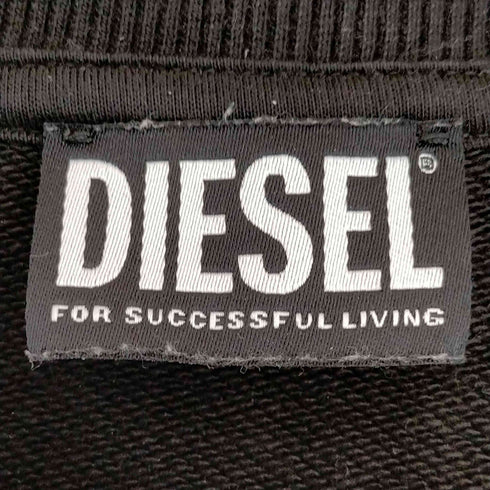 ディーゼル DIESEL S-GIRDUK フロントジップポケット クルーネックスウェット メンズ import:XS