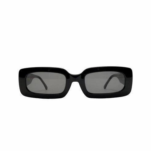 ポピーリシマン POPPY LISSIMAN MARTEENI Black Sunglasses スクエア サングラス レディース 51□23 140