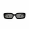 ポピーリシマン POPPY LISSIMAN MARTEENI Black Sunglasses スクエア サングラス レディース 51□23 140