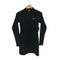 ナイキ NIKE Long-Sleeve Black Dress ロゴ プリント ハーフジップ ドレス ワンピース レディース import:S