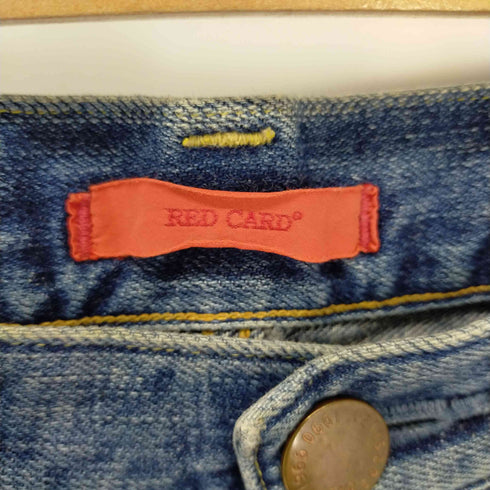レッドカード RED CARD シンチバックデニムパンツ レディース 25