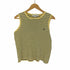JONES WEAR SPORT 90S ワンポイント 刺繍 ボーダー タンクトップ レディース import:M
