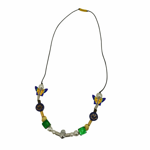 エバーモブ EVAE MOB SMILEY PEARL NECKLACE メンズ