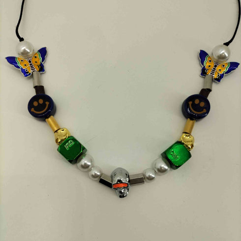 エバーモブ EVAE MOB SMILEY PEARL NECKLACE メンズ