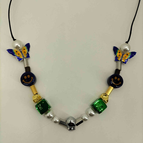 エバーモブ EVAE MOB SMILEY PEARL NECKLACE メンズ