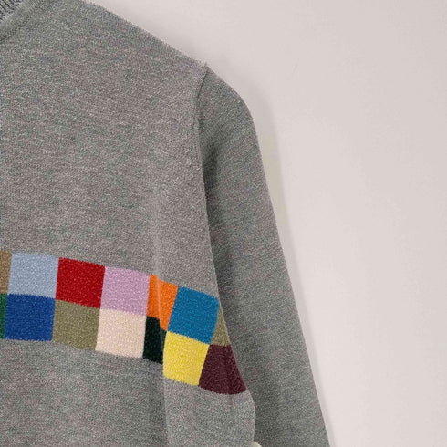ユニフォームエクスペリメント uniform experiment COLOR CHART CREW NECK KNIT カラーチャート クルーネック ニット メンズ JPN:2