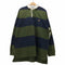 トミーヒルフィガー TOMMY HILFIGER 00S ロゴ刺繍 ラガーシャツ メンズ import:L