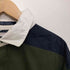 トミーヒルフィガー TOMMY HILFIGER 00S ロゴ刺繍 ラガーシャツ メンズ import:L