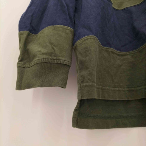 トミーヒルフィガー TOMMY HILFIGER 00S ロゴ刺繍 ラガーシャツ メンズ import:L