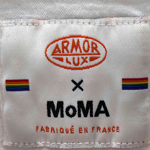 アルモーリュックス ARMOR LUX レインボーマルチカラー ボーダー クルーネック 長袖Tシャツ メンズ import:S