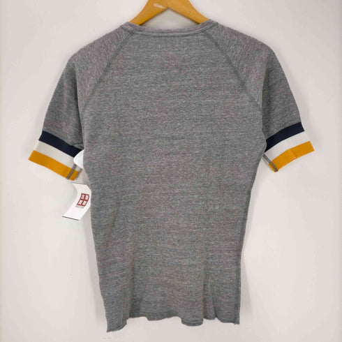 ユニフォームエクスペリメント uniform experiment サーマル 袖切替 半袖 Tシャツ メンズ JPN:2
