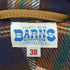 バーンズ アウト フィッターズ BARNS OUT FITTERS MADE IN JAPAN チェック ジップアップパーカー メンズ 38