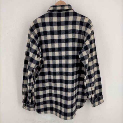 ウールリッチ WOOLRICH 80S USA製 バッファローチェック ネルシャツ メンズ
