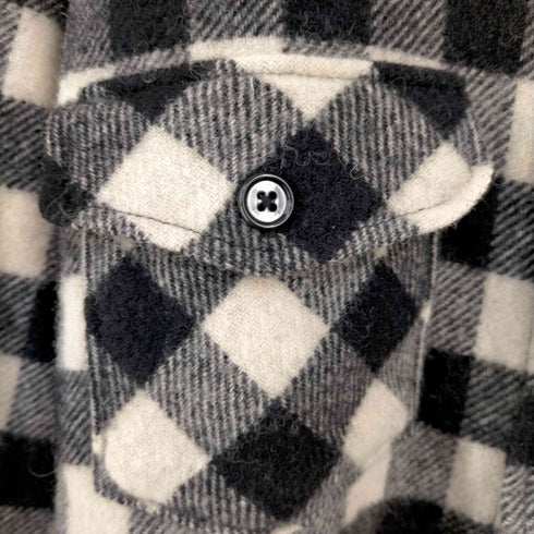 ウールリッチ WOOLRICH 80S USA製 バッファローチェック ネルシャツ メンズ