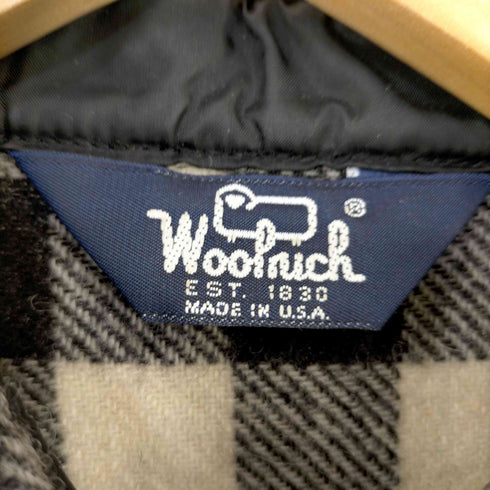 ウールリッチ WOOLRICH 80S USA製 バッファローチェック ネルシャツ メンズ