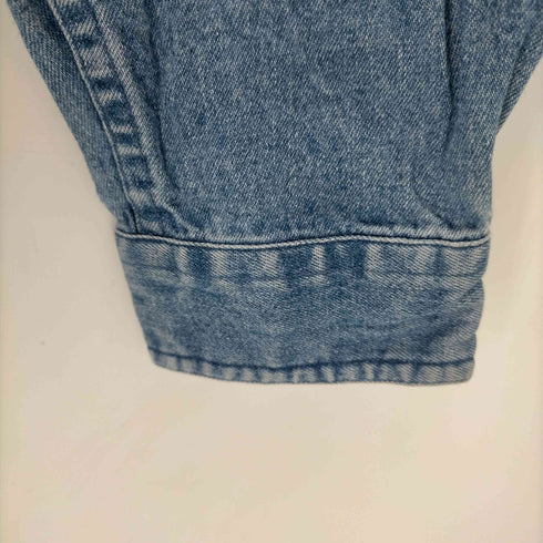 トミーヒルフィガー TOMMY HILFIGER 刺繍ロゴ ボタンダウン デニムシャツ メンズ L