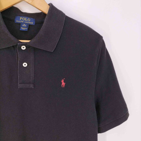 ポロラルフローレン POLO RALPH LAUREN ポニー刺繍 鹿の子ポロシャツ メンズ import:XL