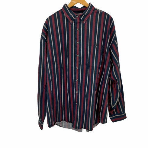 ノースクレスト North Crest マルチストライプシャツ メンズ XXL