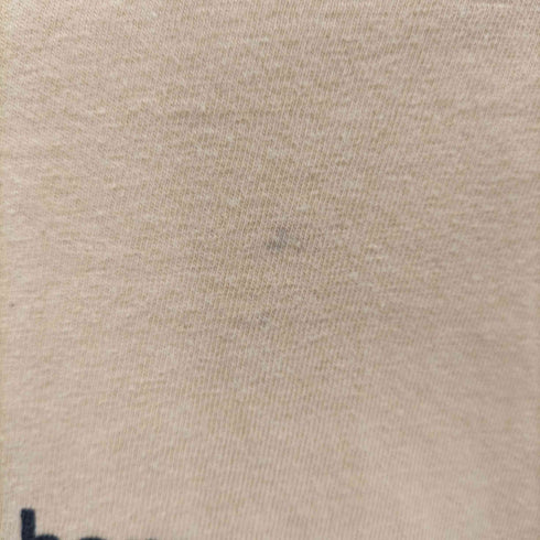 ヘインズ Hanes 00S 企業ロゴ 前面プリント クルーネックTシャツ メンズ import:XL