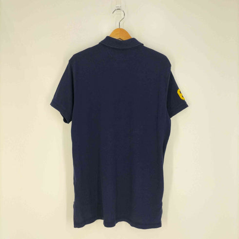 ポロラルフローレン POLO RALPH LAUREN CUSTOM FIT ロゴワッペン ナンバリング 67 ポロシャツ メンズ import:L