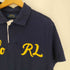ポロラルフローレン POLO RALPH LAUREN CUSTOM FIT ロゴワッペン ナンバリング 67 ポロシャツ メンズ import:L