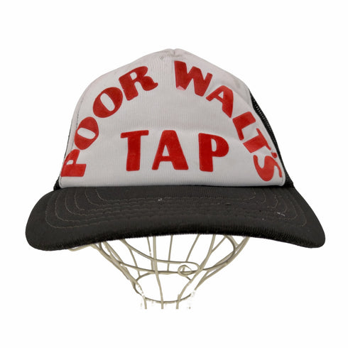TOPPERS INC VINTAGE POOR WALT'S TAP フロッキープリント メッシュキャップ メンズ