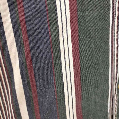 PRIVATE CLUB マルチカラーストライプシャツ メンズ 3XL