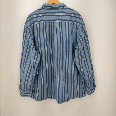 フィールドマスター fieldmaster ボタンダウン ストライプシャツ メンズ 2XL