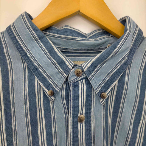 フィールドマスター fieldmaster ボタンダウン ストライプシャツ メンズ 2XL