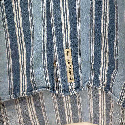 フィールドマスター fieldmaster ボタンダウン ストライプシャツ メンズ 2XL