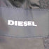 ディーゼル DIESEL 異素材切替 比翼ジップ ウールチェスターコート メンズ import:XS