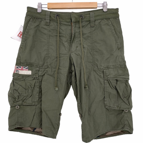 デニムアンドサプライ ラルフローレン DENIM & SUPPLY RALPH LAUREN 裏地迷彩 カーゴワイドショートパンツ メンズ 34