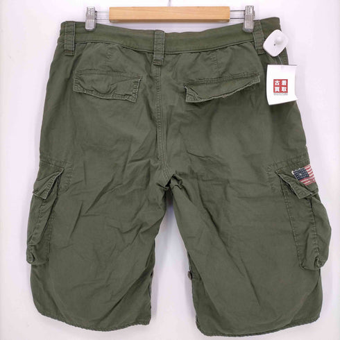 デニムアンドサプライ ラルフローレン DENIM & SUPPLY RALPH LAUREN 裏地迷彩 カーゴワイドショートパンツ メンズ 34