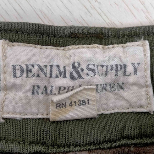 デニムアンドサプライ ラルフローレン DENIM & SUPPLY RALPH LAUREN 裏地迷彩 カーゴワイドショートパンツ メンズ 34