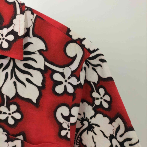 - RJC 80-90s MADE IN HAWAII U.S.A 開襟 オープンカラーアロハシャツ メンズ JPN:S