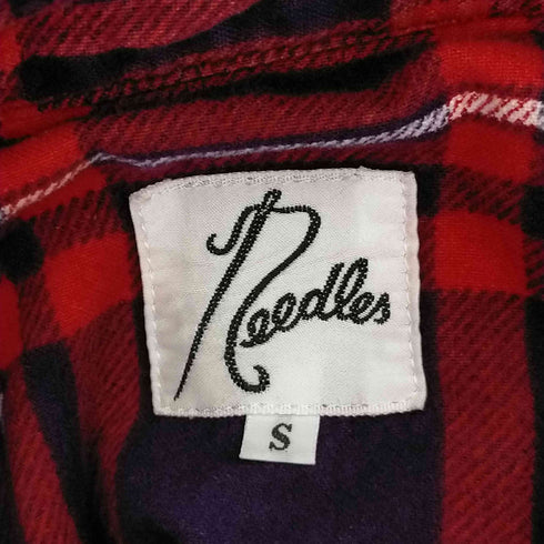 ニードルズ Needles カットオフチェックシャツ メンズ JPN:S
