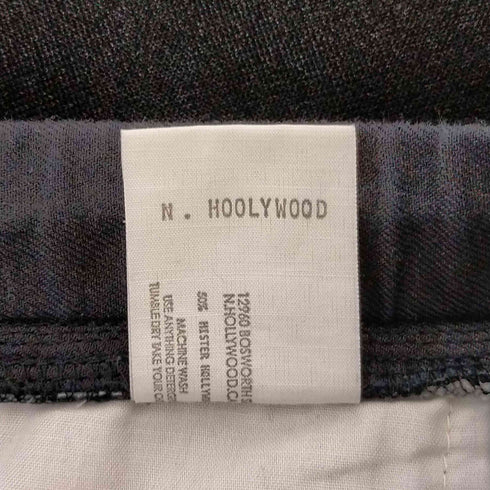 エヌハリウッド N.HOOLYWOOD センタープレス フレアパンツ メンズ 36