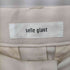 selle glant インタックワイドスラックスパンツ メンズ JPN:S