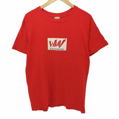 フルーツオブザルーム FRUIT OF THE LOOM 00s HEAVY COTTON WAAV 両面プリント Tシャツ メンズ JPN:M