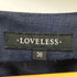 ラブレス LOVELESS フレンチスリーブ ベルテッド ブラウス レディース JPN:36