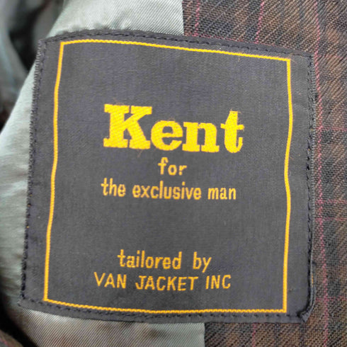 ヴァンヂャケット VAN JAC kent 2Bテーラードジャケット メンズ 175-96-85