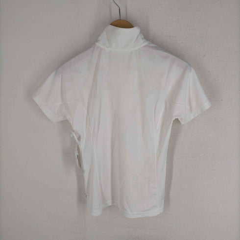 ミズノ MIZUNO モックネック ハーフジップ Tシャツ レディース JPN:M